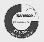 TÜV NORD - TÜV Nederland QA - EN 1090-1 - 2400-A-554 NoBo 1231